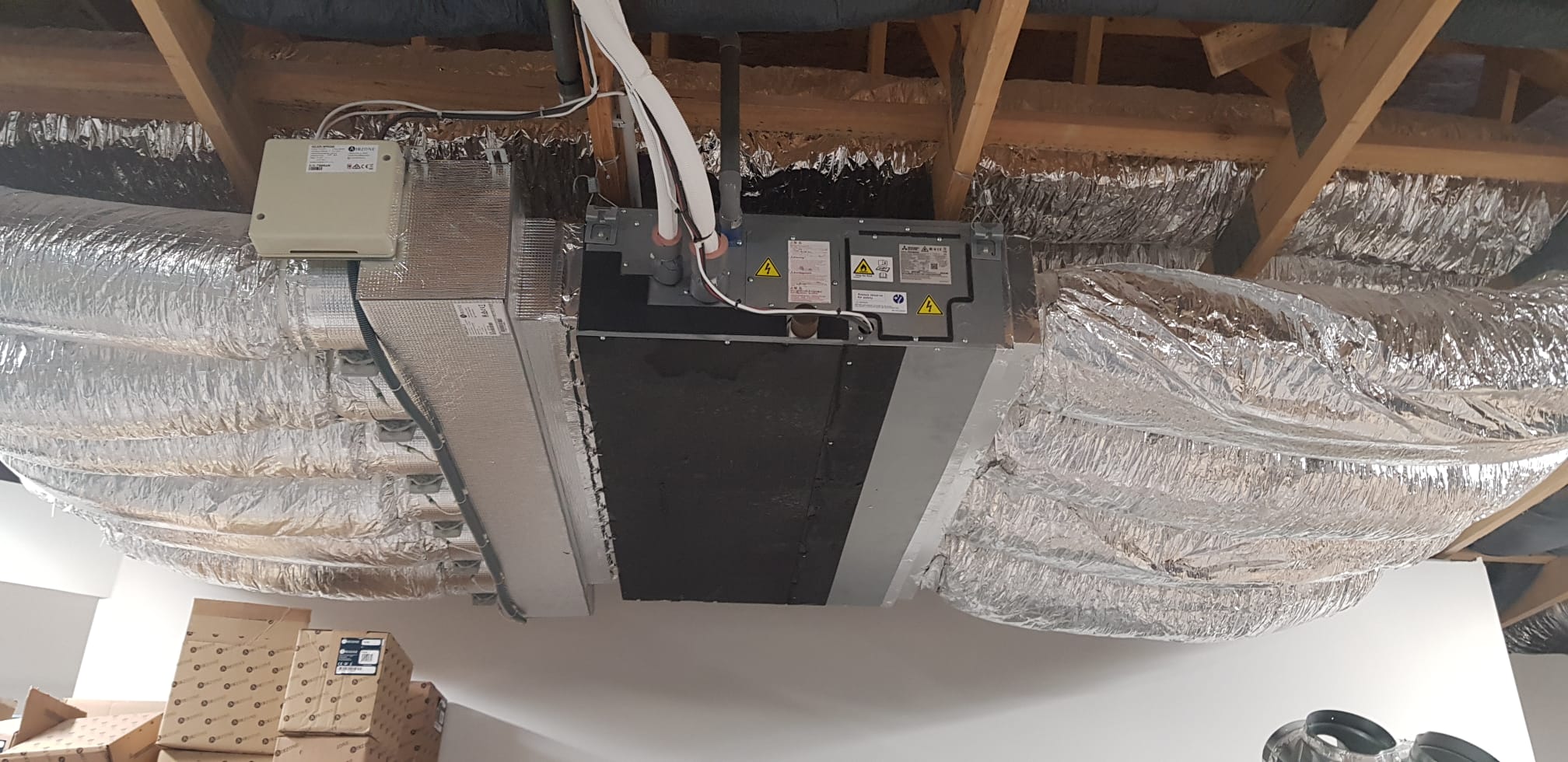 Monter un plenum Airzone